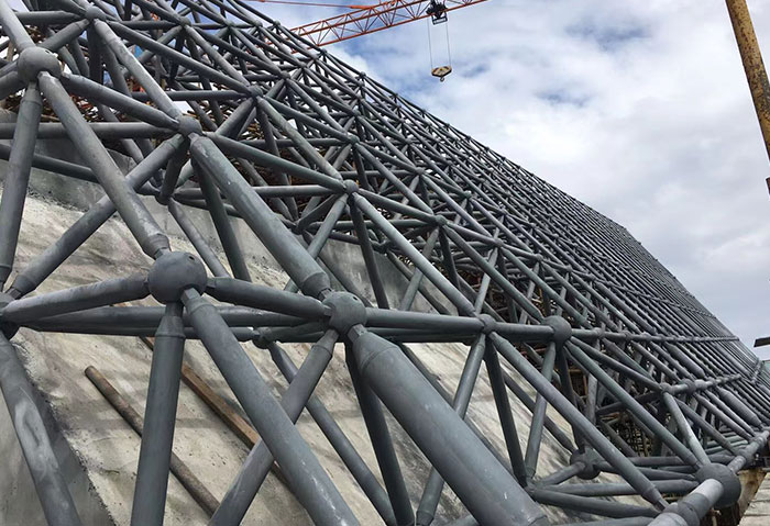 泊头网架施工
